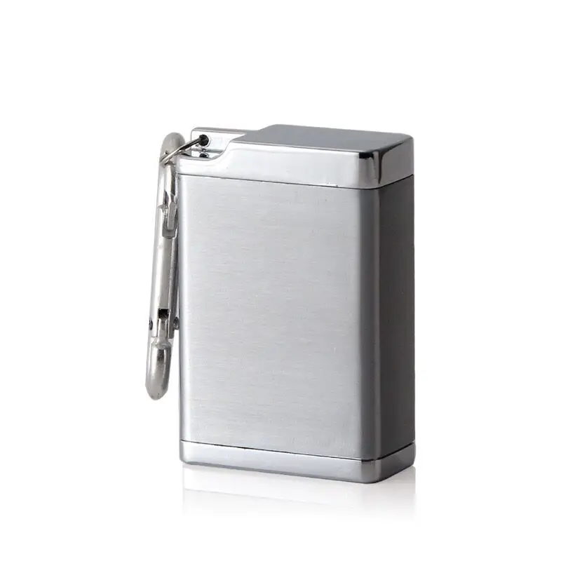 DEBANG Newest Wholesale Metal Portable Pocket Ashtray With Keychain for Cigarette Butts