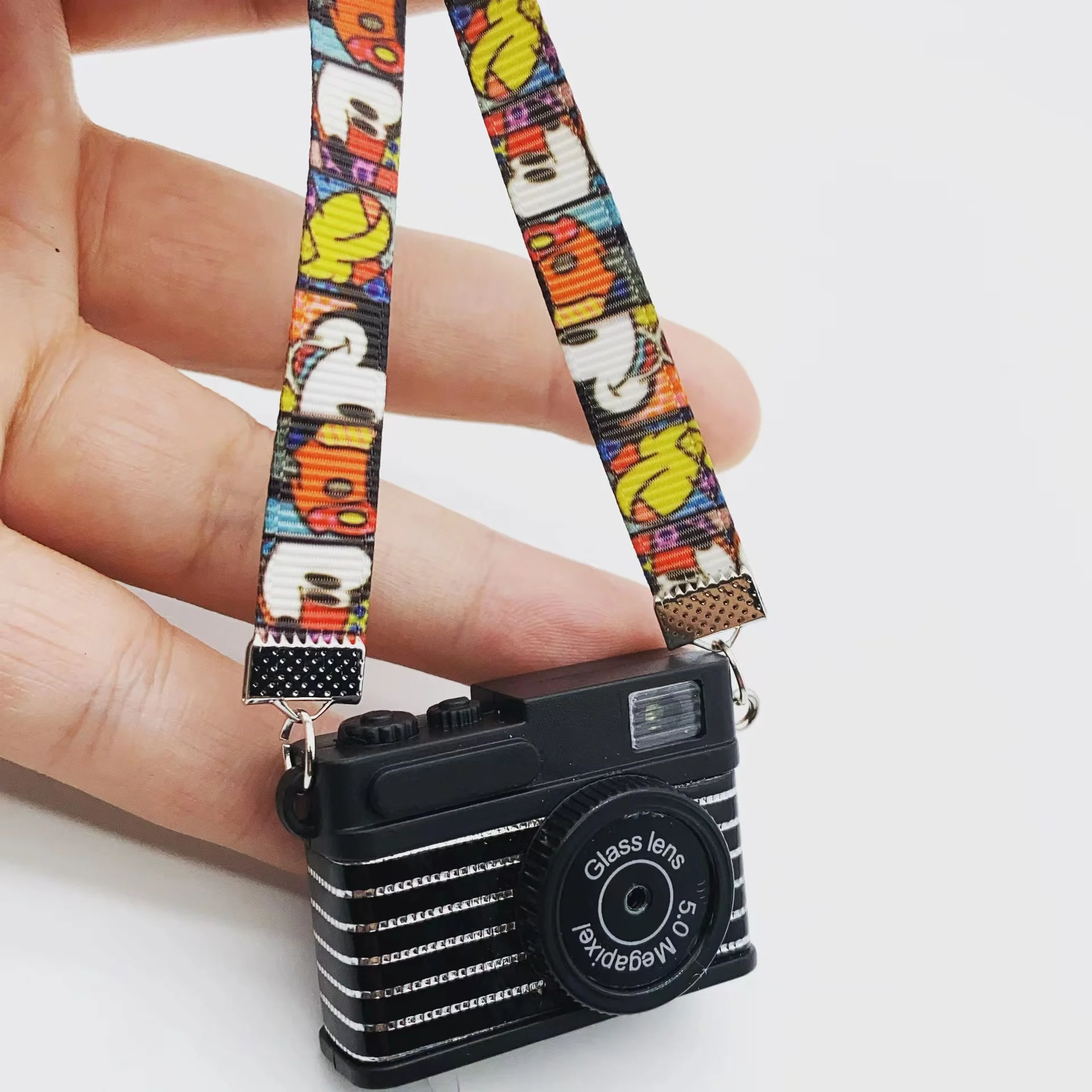 Dollhouse Miniature Accessories Simulation Digital SLR Camera Model Toys for Doll House Decoration