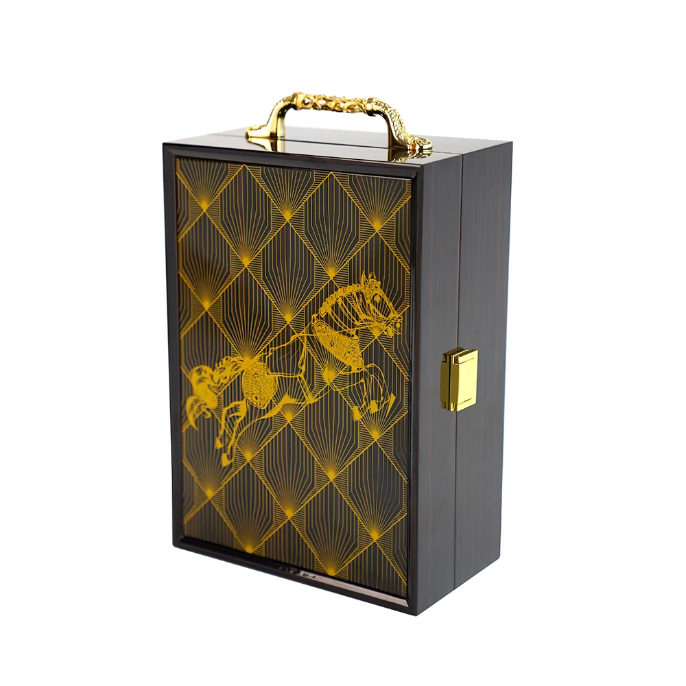 Роскошная многоразовая деревянная коробка