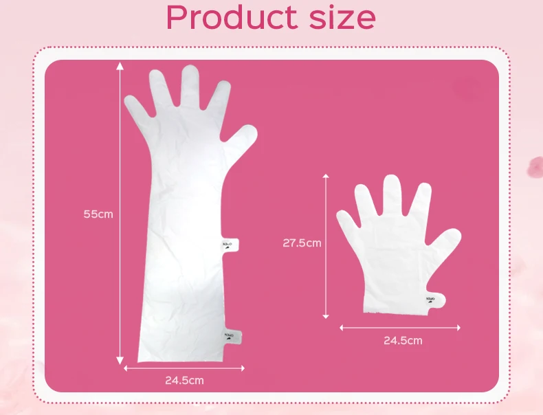 Deep Moisture Gloves for Dry Cracked Hands Intensive Repairing Coconut Oil Milk Extract Korean Skincare nourishing hand mask