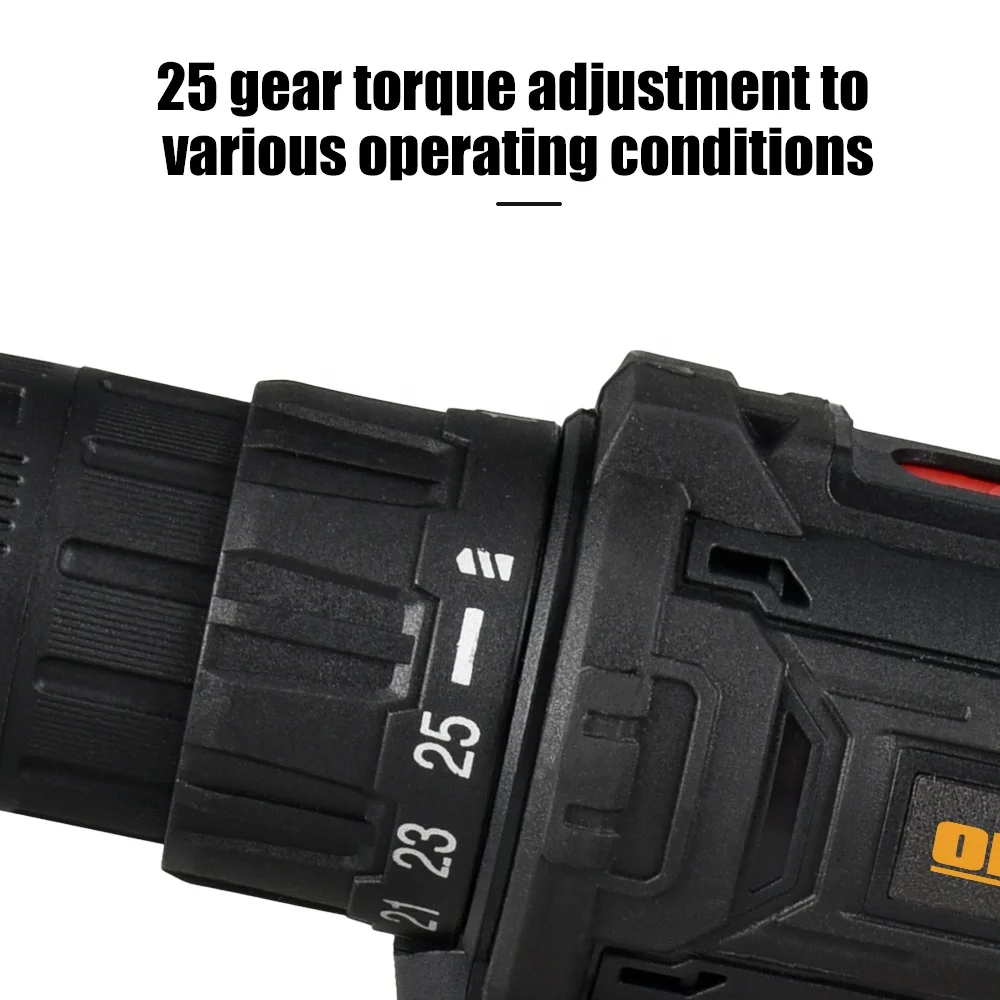 Wholesale household portable lithium power drilling tools lithium wireless cordless hand electric drill