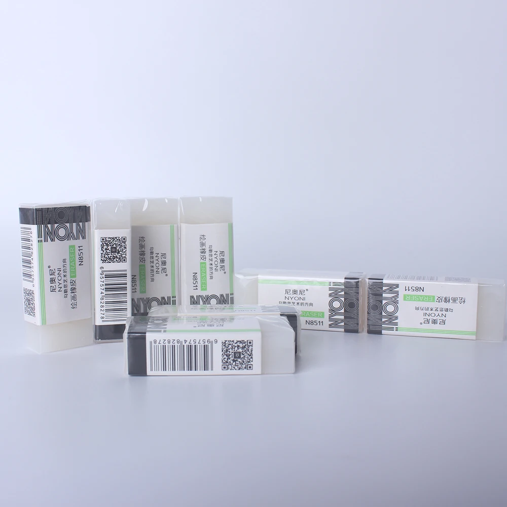 
Fashion custom art drawing rubber pencil eraser 