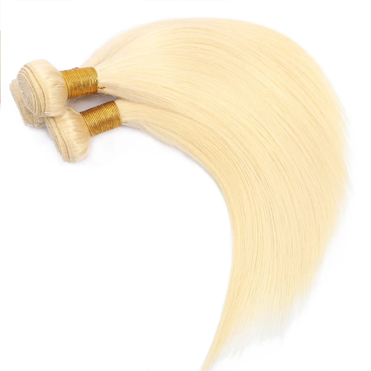 
Bundles Straight Hair Extension 100% Raw Virgin Unprocessed Human Hair Weave Bundles Suttie Dropshipping 613 Blonde Hair WEAVING 
