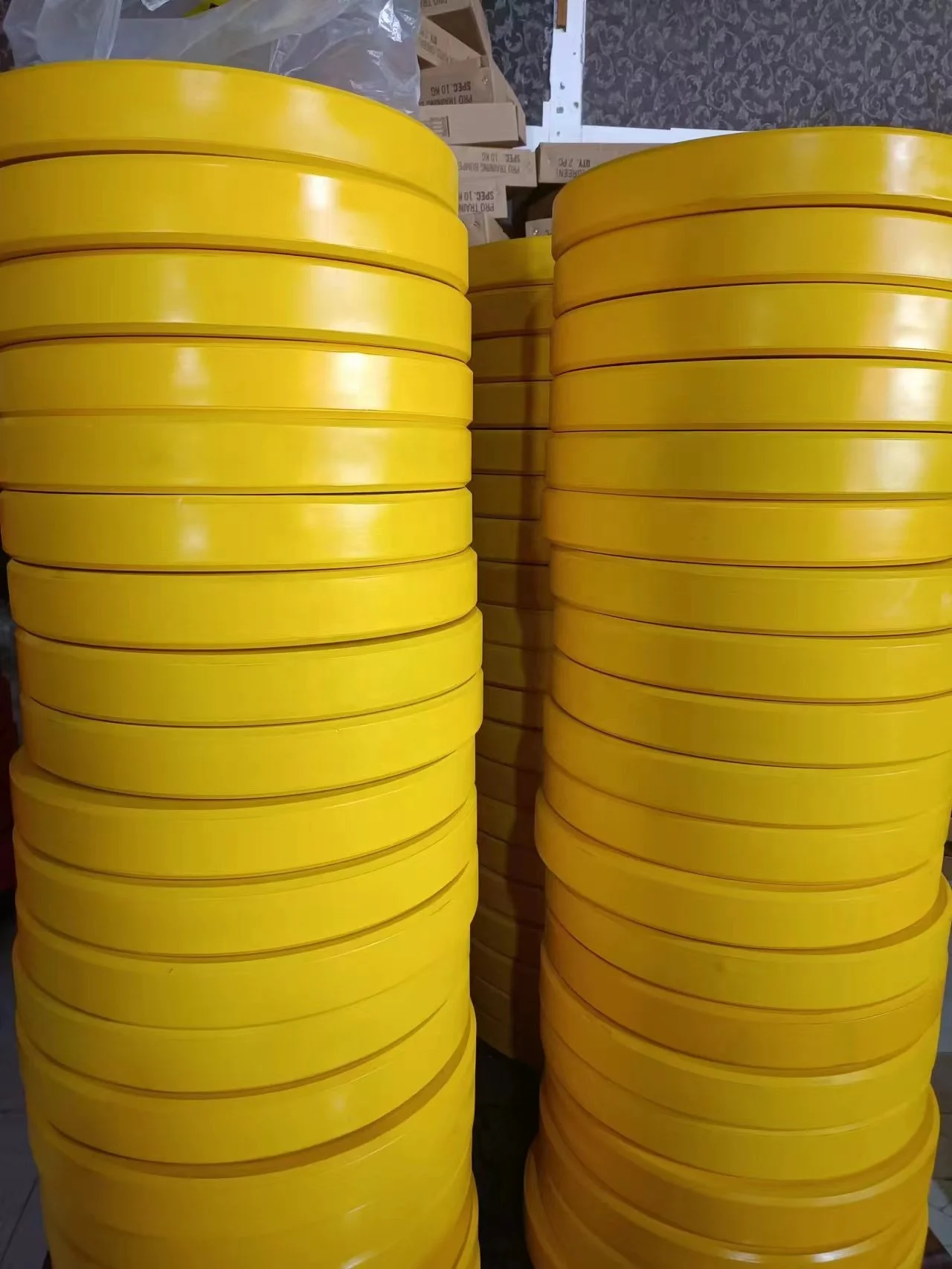 Commercial Gym Use Fitness Weight lifting LB  Rubber Color Colorful Bumper Plate Weight Plates Disc Discs