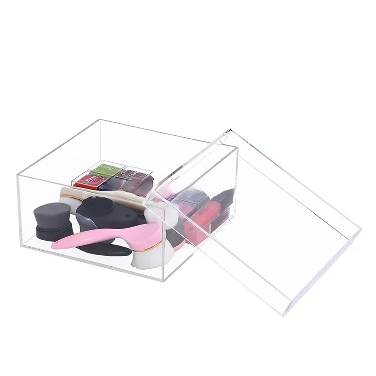 Rectangle christening contents acrylic box acrylic rectangle box