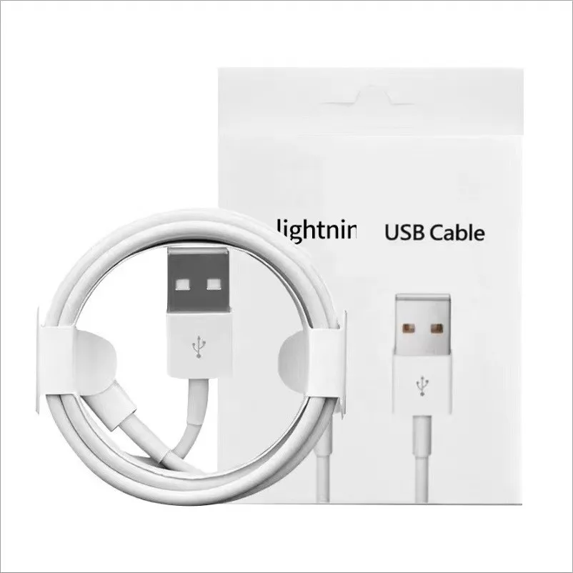 Original Quality 2.4a Charger 1M 2M 3M USB Cable 8P Transfer Fast Charging For iPhone Cable
