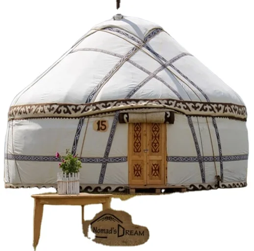 Luxury Aluminum Bamboo Mongolian Yurt