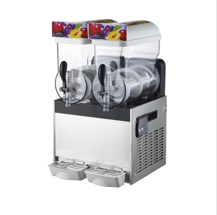 snow melt mud making machine catering shop commercial smoothie cold drink maker electric slush ice