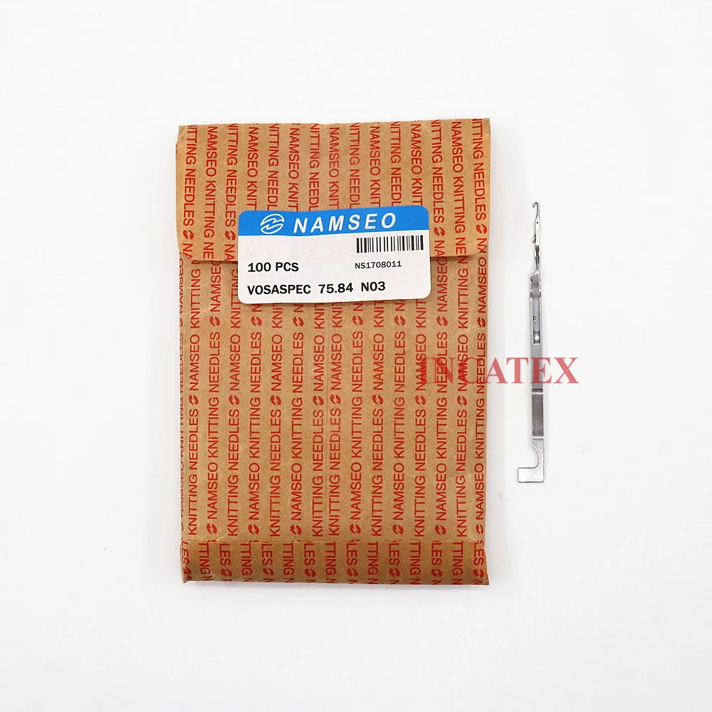 500 Pieces Genuine Korea NAMSEO Knitting Needle VOSASPEC 75.84 N03 For SHIMA SEIKI Chinese Knitting Machine