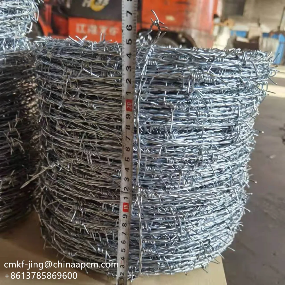 hot dip galvanized welded strand galvanized barbed wire fence from China factory