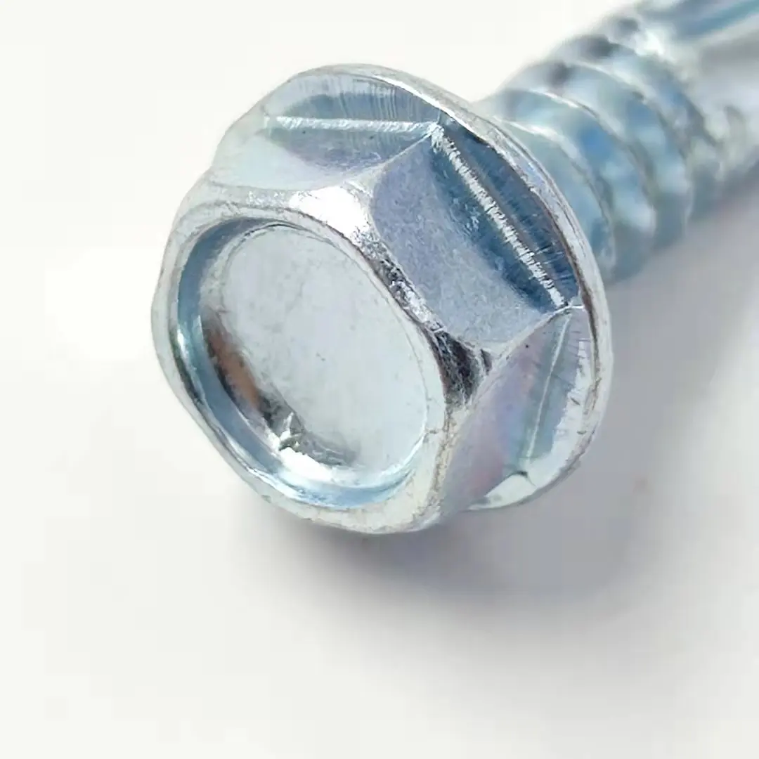 Factory Supply Carbon Steel galvanized self drilling screws 35mm hex head self drilling screw