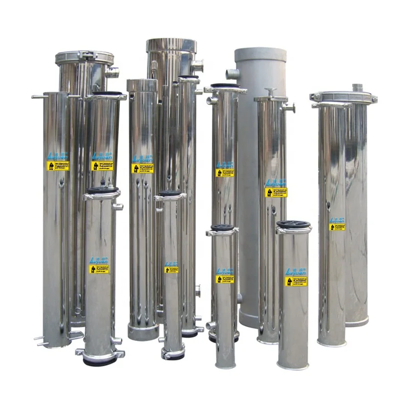 Factory 4040 8040 Stainless Steel 8 inch Ro Membrane Housing For Water Treatment plant