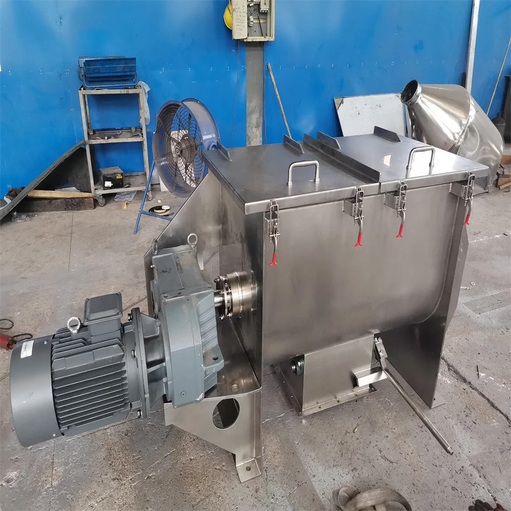 Ribbon Blender Dietary Supplement Mixer Powder Double Screw Mixing Machine