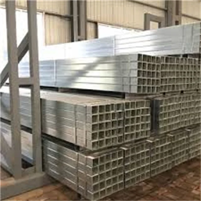 Astm Standard St37 Hollow Tube Square 2.5 Inch Galvanized Steel Tubing Hot Dip Galvanized Square Pipe