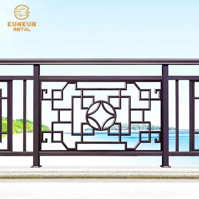 Cheap Prices Outdoor Metal Garden Fence Panel Black Aluminum Fence for Houses Steel Wooden Pallet Powder Coated Aluminium Fence