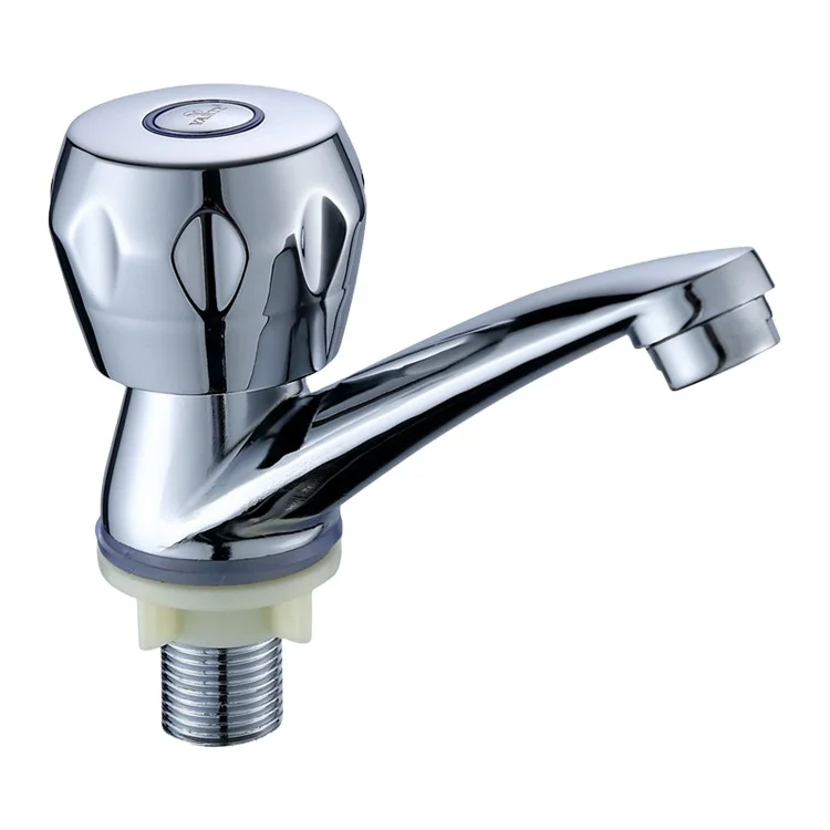China Faucet Manufacturers Cheap Price Single Cold Chrome Wash Basin Tap Bathroom