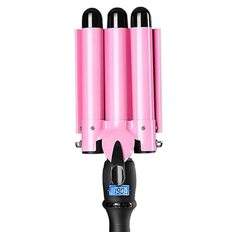 Щипцы для завивки волос, 3 шт., 25 мм, Плойка для длинных или коротких волос, профессиональная плойка, 2022