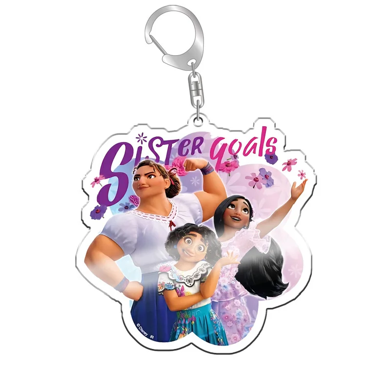 Magic Full House Movie Surrounding Acrylic Keychain Custom Logo Mirabell Isabella Lovely Encanto Key Chain