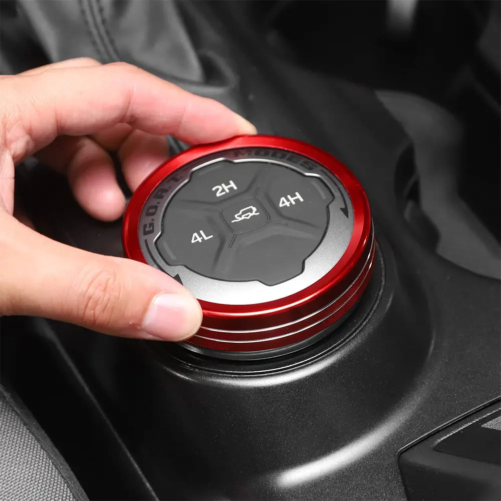 Car Air conditioner Accessory Interior Rear Switch Control Knob Rotary  For Ford Bronco 2021 +