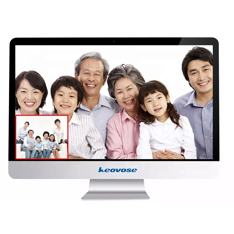 
21.5inch LED Panel PC Monoblock Computer High Quality CPU Core i3 i5 i7 Barebone Cheap All In One PC 