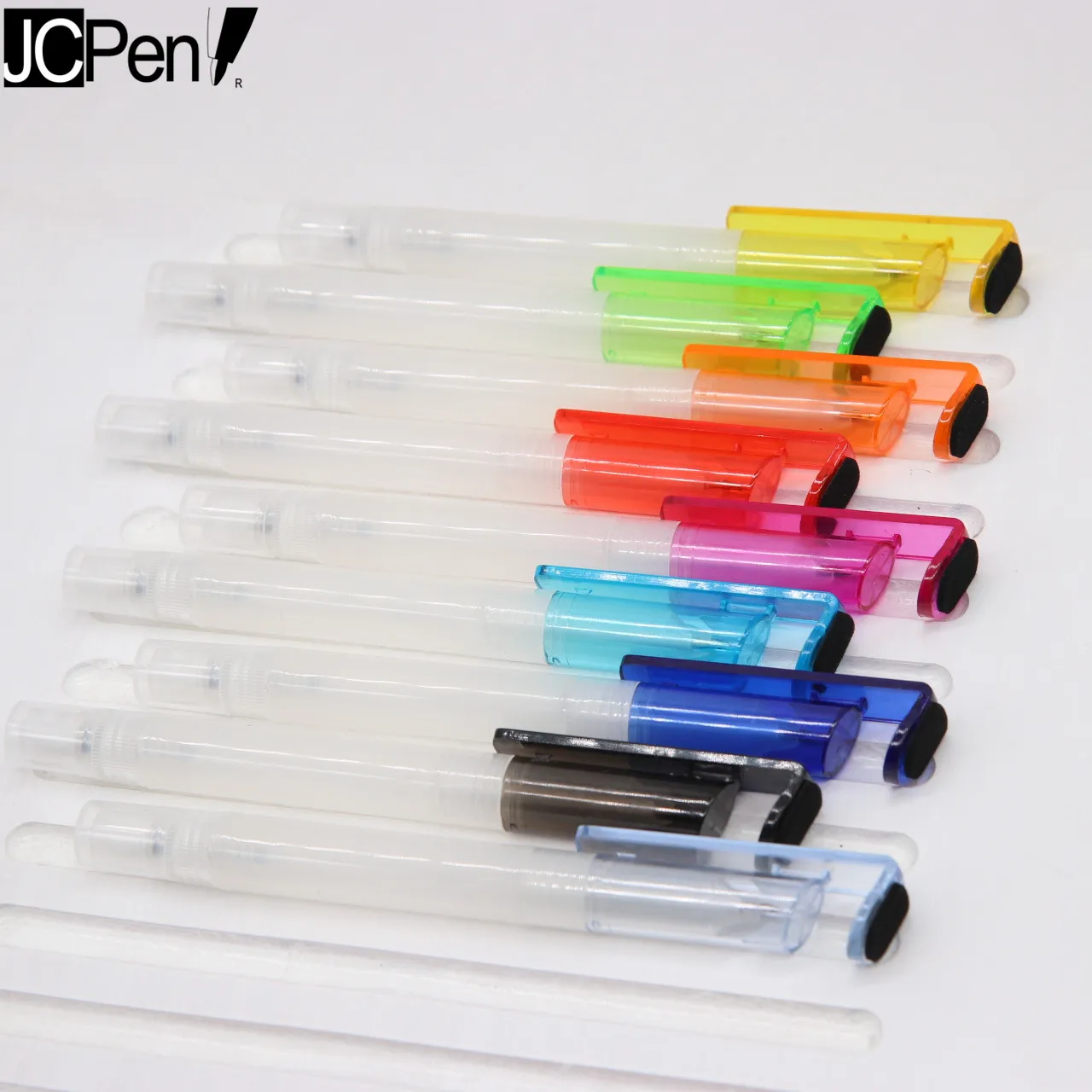 
Custom logo 4 in 1 colorful hand sanitizer spray screen cleaner ball point pen 