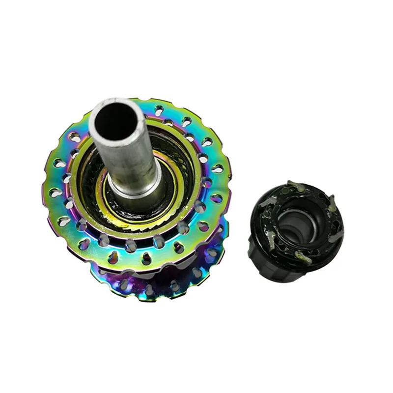 Rainbow 32 Hole bicycle Hub CNC Aluminum Mountain Bike Hub Bicycle Rear Front MTB Hubs