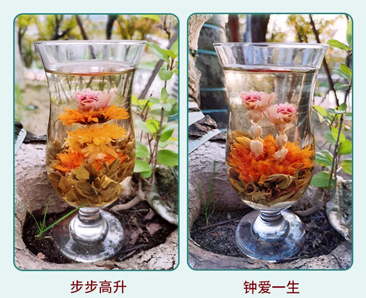 Wholesale Blooming Tea Balls 20 pieces of Shapes Blossom  Flower Tea bags