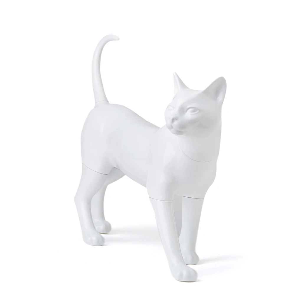 Plastic Cat Mannequin for Cat Clothes Display New Designs Cats Fiberglass KITTY
