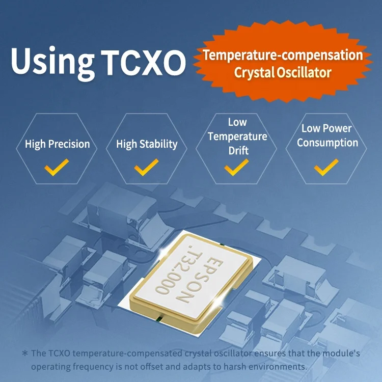 Ebyte E22-900M22S TCXO 22dBm 6500m sx1262 sx1268 900Mhz new lora module SMD transceiver module