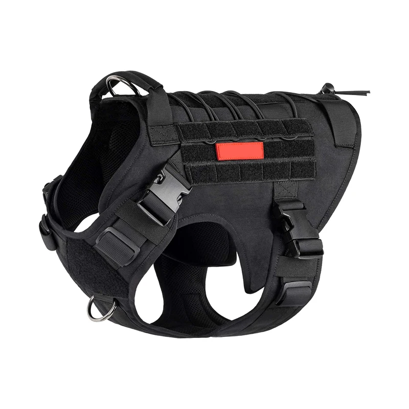 Fondopet Soft 4 Size No-Pull Service Tactical Dog Harness Vest