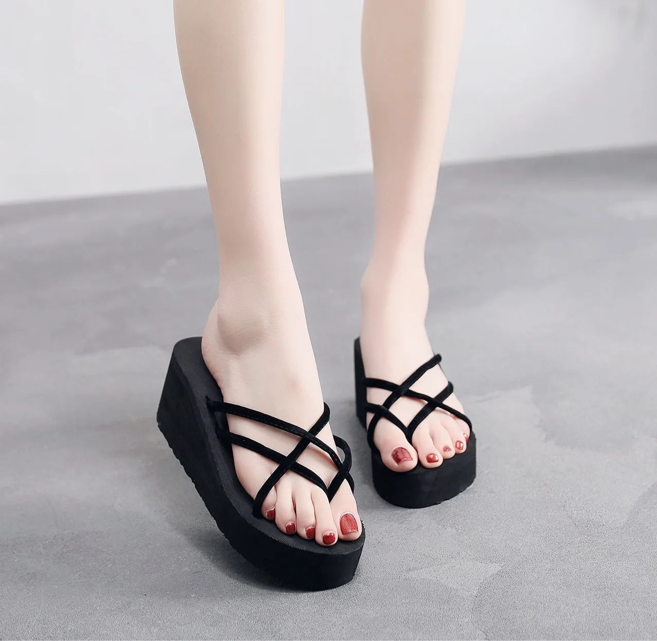 Flat shoes sandals women slippers summer flip flops casual new wholesale cheap sandals fancy slippers for women