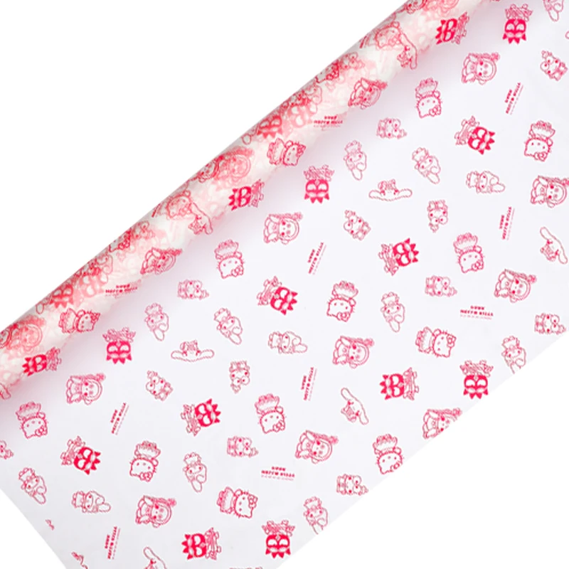 Factory Price Environmental Protection Soft PEVA Material Film In Roll With Pattern Printed