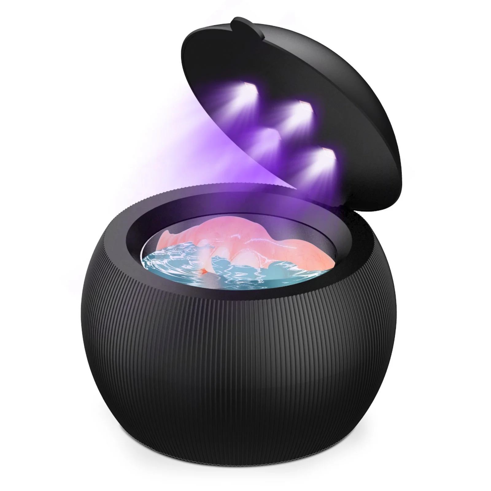 ODM Home Essentials UV Ultrasonic Cleaner Dentures Orthodontic Dental Pod Appliances UV Ultrasonic Cleaner