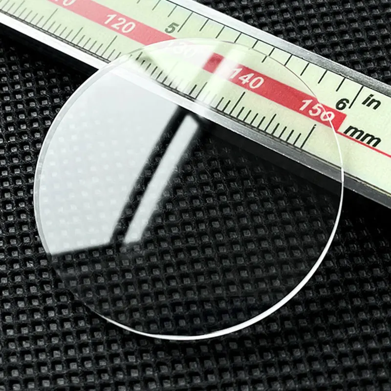 New Design Mineral Flat 1.0mm Thick 13-40mm Dia Crystal Glass For Watch And Wristwatch Supported Custom-Made OEM