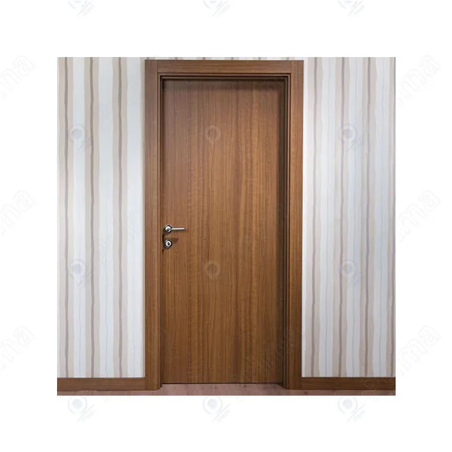 Orient Exterior Flush Hotel Door Wooden Bedroom MDF Composite Internal Room Wood WPC Interior Doors
