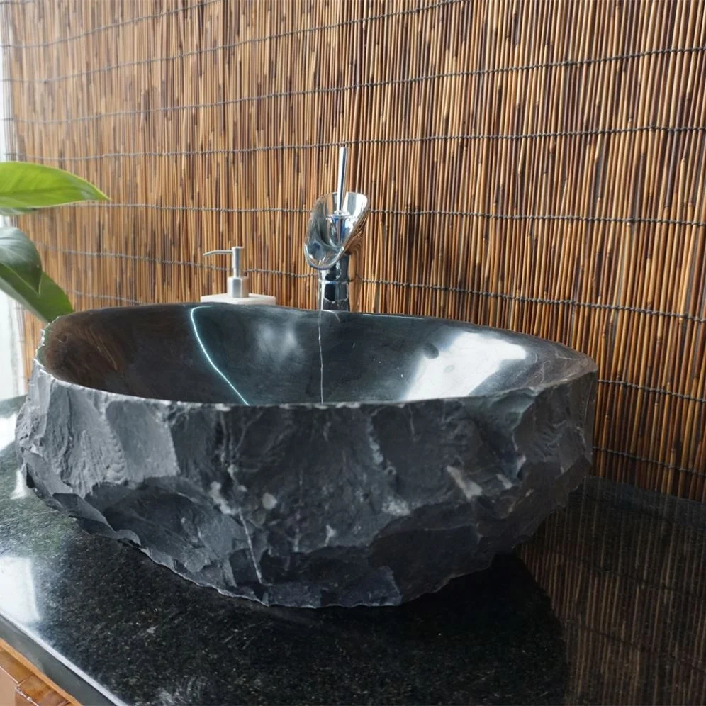 Hot Sale Natural Artificial Table Top Wash Stone Bathroom Basin