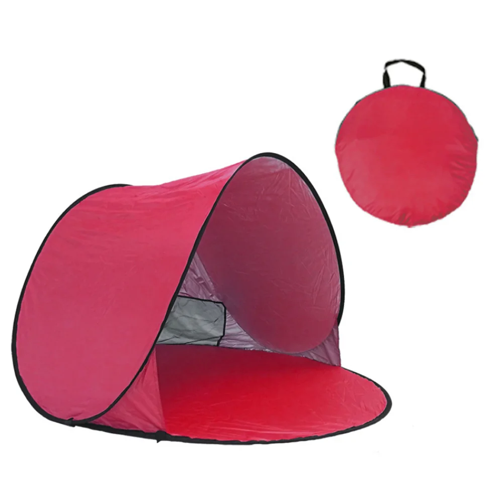 UV Blocking Portable Automatic Tent Waterproof Family Beach Shadow Tent Pop Up Camping Outdoor Tent