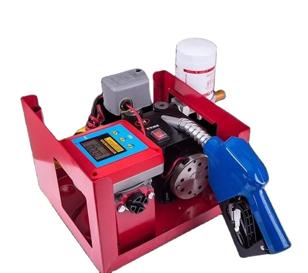 New Type Portable transfer pump Kit with Automatic Nozzle And Hose Self Transfer Diesel Gasoline