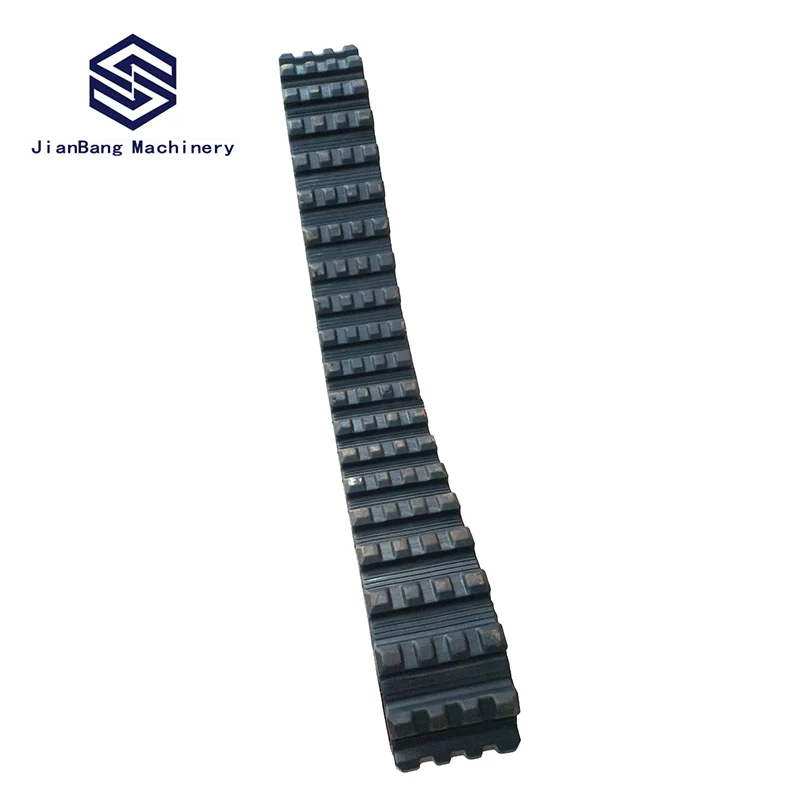 Factory supply 5.5ton 12ton natural rubber excavator crawler rubber track