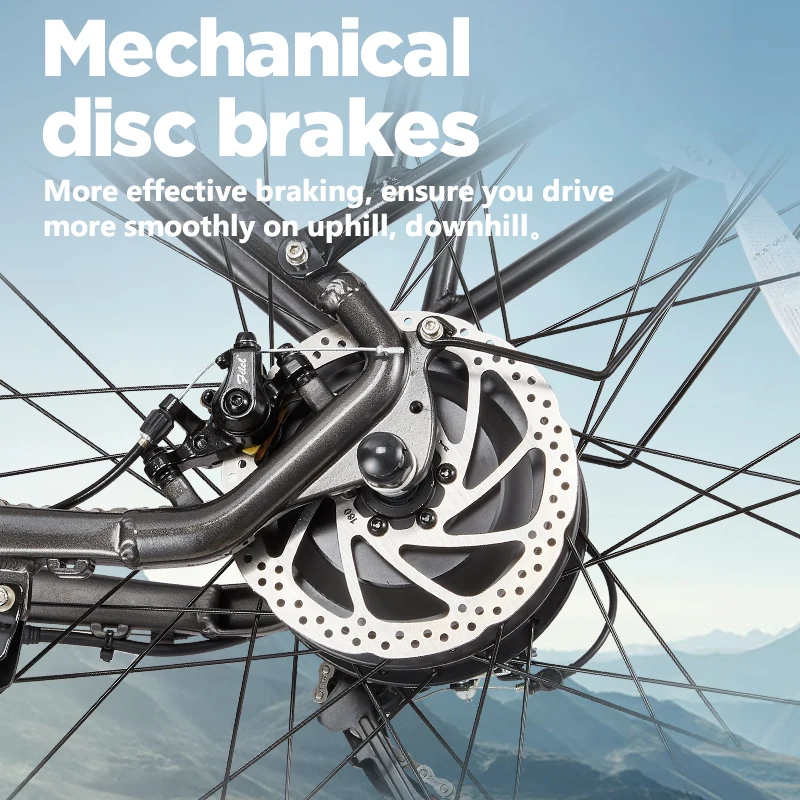 EU stock adults mountain city e riding big wheel 27.5 inch 1000W  electric hybrid bike integrated battery with suspension forks