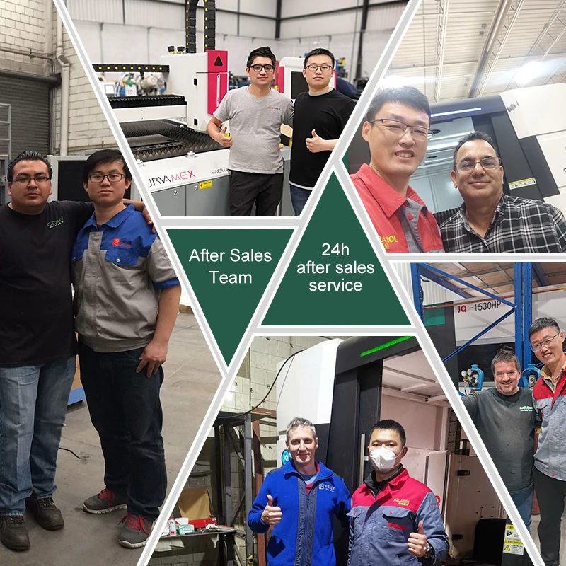 Industrial 3000w 6000w double platform enclosed fiber laser cutting machine for metal aluminum sheet