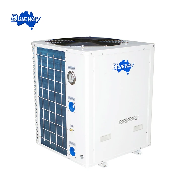 Commercial Grey Color R417A Refrigerant Dc Inverter Swimming Pool Heat Pump