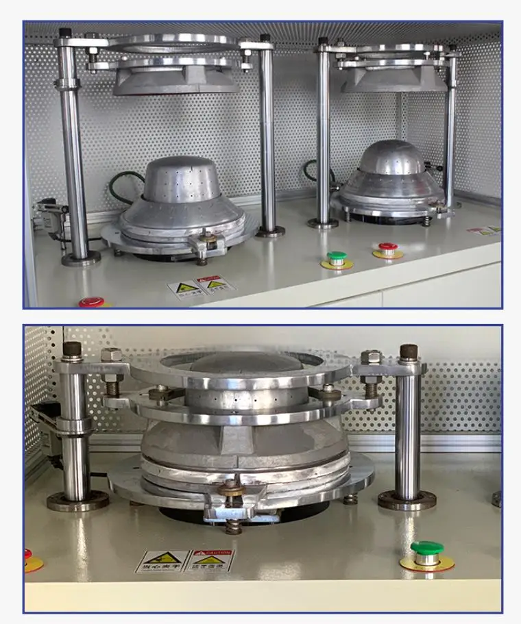 Bucket hat blocking machine-double-head with boiler used for blocking the fishing hat. mountaineering hat ect