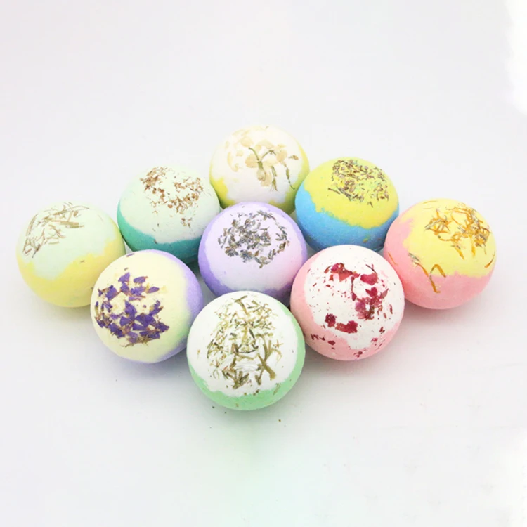 Home Hotel Bathroom Bath Bomb Aromatherapy Shower Gel Handmade Bath Salt Gift Natural Bubble Bath Bomb Ball