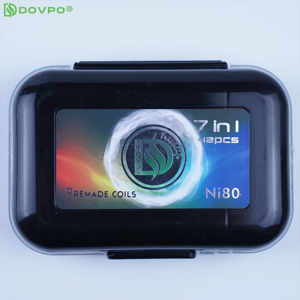 DOVPO Electronic Cigarettes BOX MOD Accessories 7 In 1 Pre-Built Coils