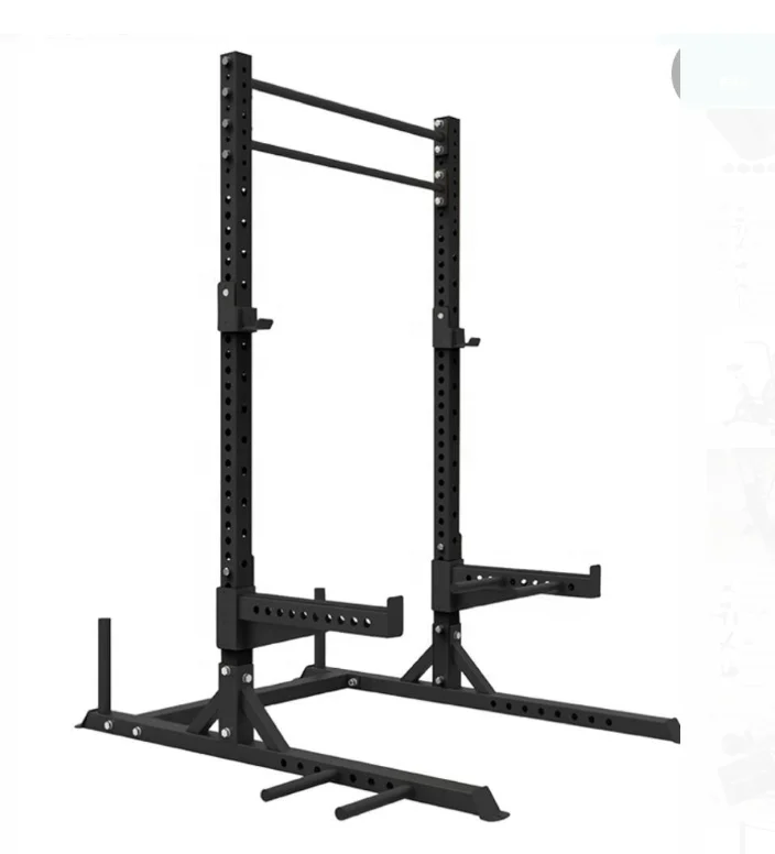 Commercial gym half squat stand power rack for crossfits