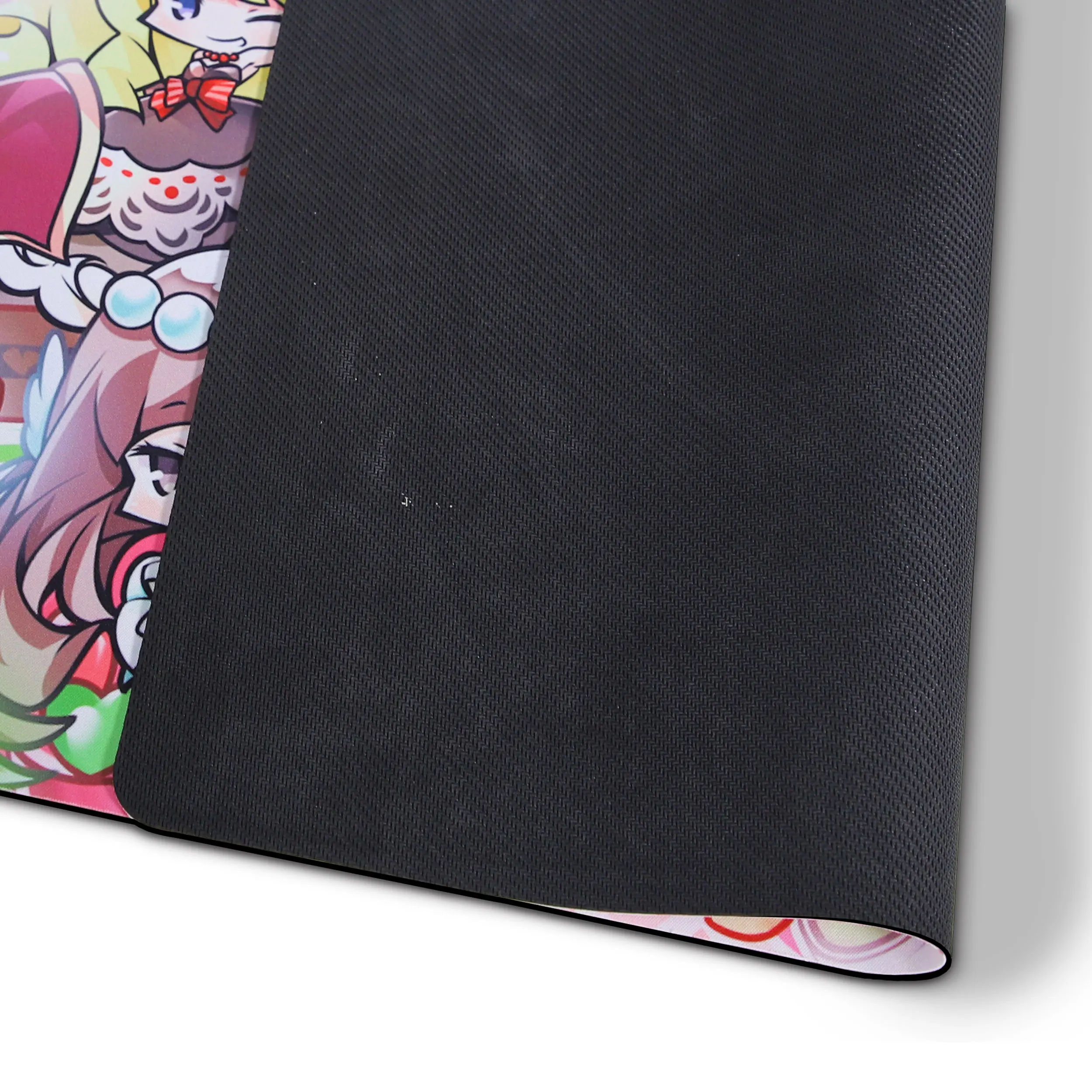 Customis Waterproof Mouse Pad Sublimation Playmat Black 14x24 Neoprene Gaming Table Mat mouse pad black large