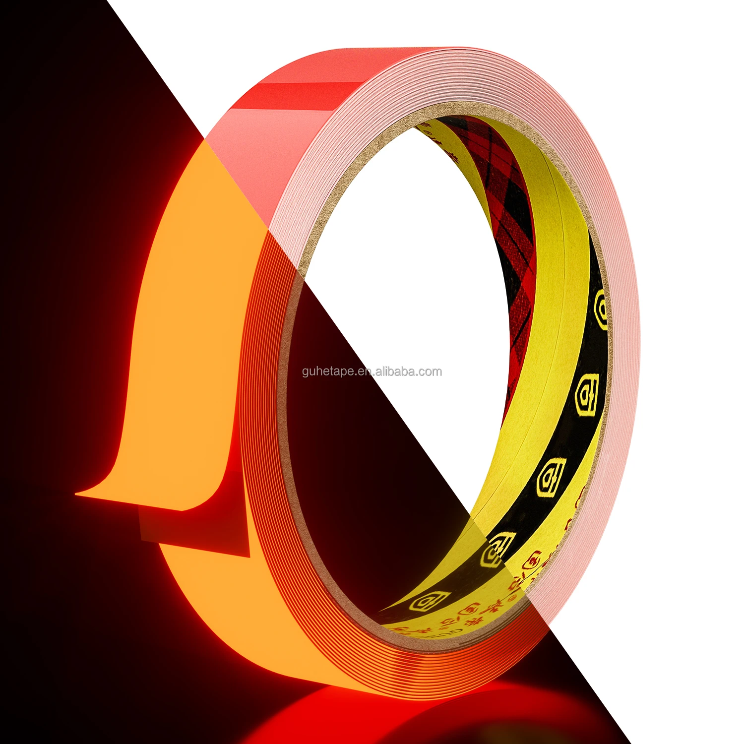 Purple Octopus Best Glow in The Dark Tape Bright Fluorescent Tape for Halloween,Outdoor, Night Decorations Safety Stairs Theater