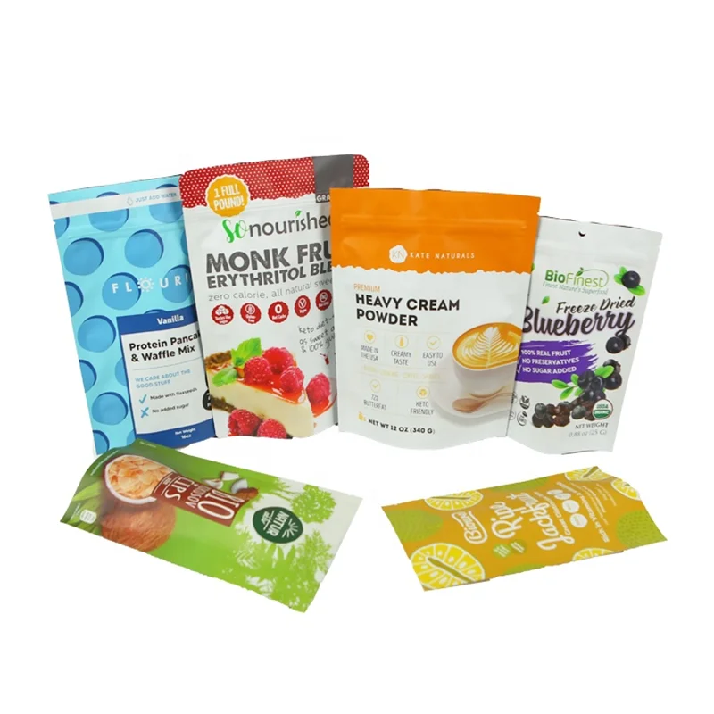 Custom BPA Free High Temperature Moimoi Food Packaging Retort Bag Aluminum Foil Stand Up Moi Moi Cooking Pouch