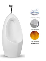 Поо сервис Настенный Туалет унитаз белый керамический мужской унитаз ванная общественная раковина писсуар